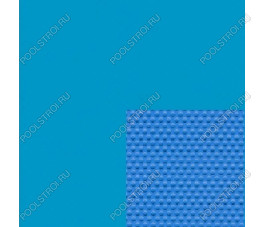 Пленка для отделки бассейнов синяя ребристая CLASSIC non-slip adriatic blue 604 Elbtal Plastics