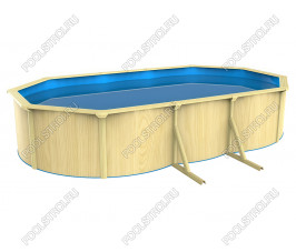 Морозоустойчивый бассейн Premium овал (6.1x3.6x1.3) Starmatrix SP613613BW wood Морозоустойчивый бассейн Premium овал (6.1x3.6x1.3) Starmatrix SP613613BW wood