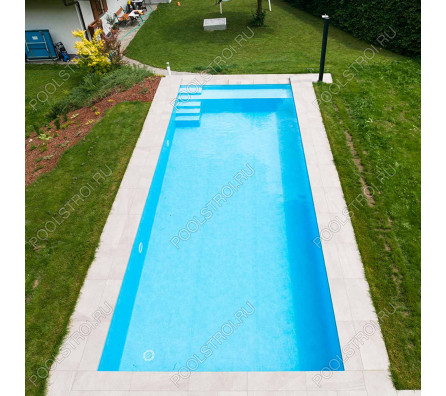 Лайнер Cefil Touch Onyx Hawai (голубой сланец) 1.65x25m (41,25м.кв)